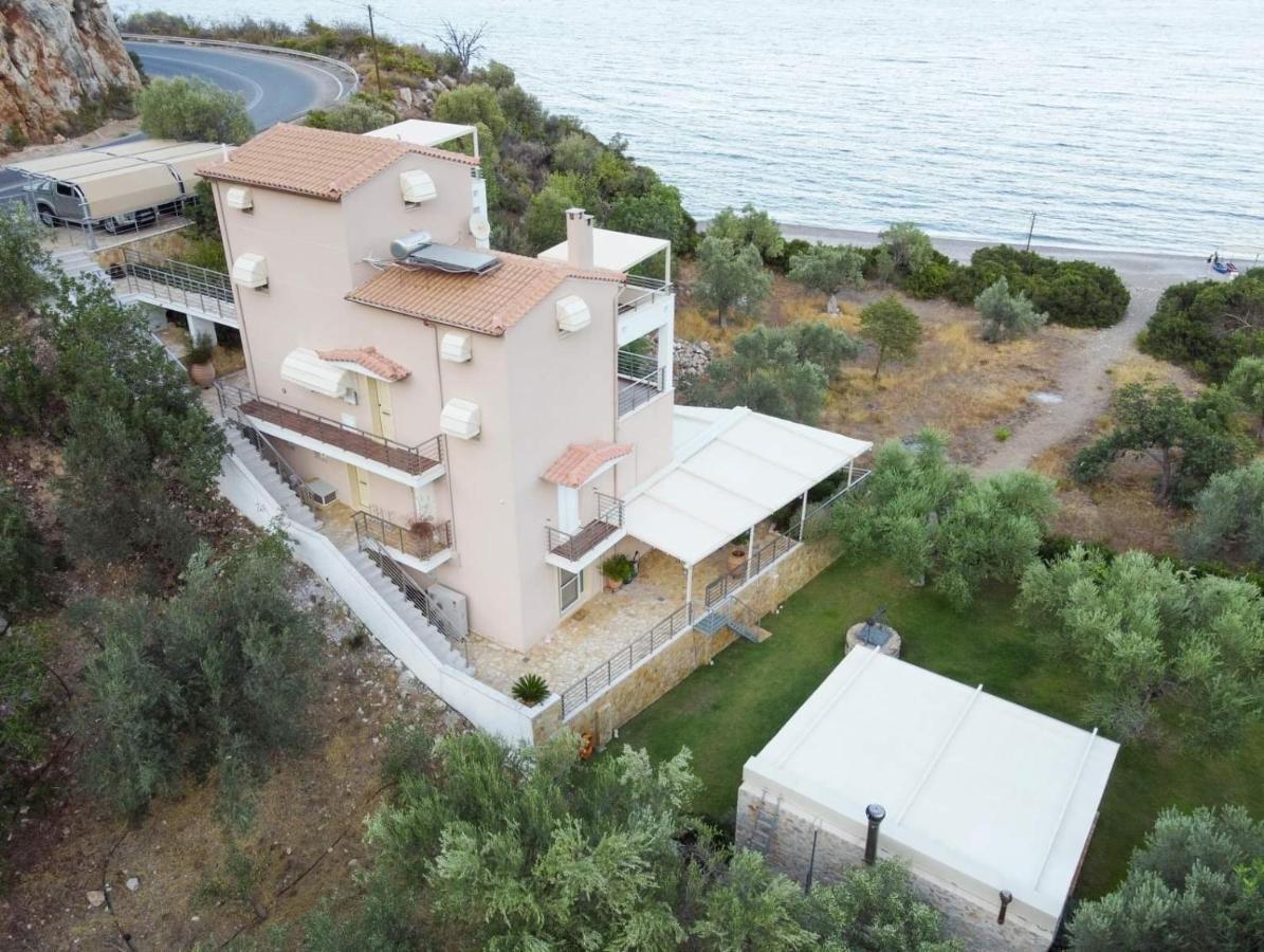 Nikole'S Villas Luxury 180M2 Tiros Bagian luar foto