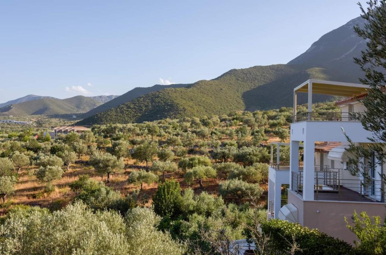 Nikole'S Villas Luxury 180M2 Tiros Bagian luar foto