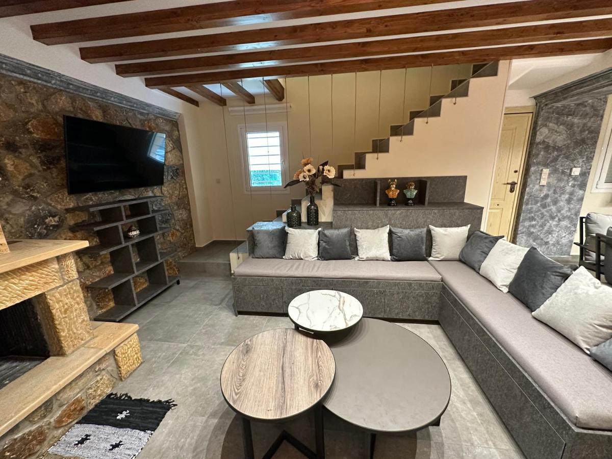 Nikole'S Villas Luxury 180M2 Tiros Bagian luar foto