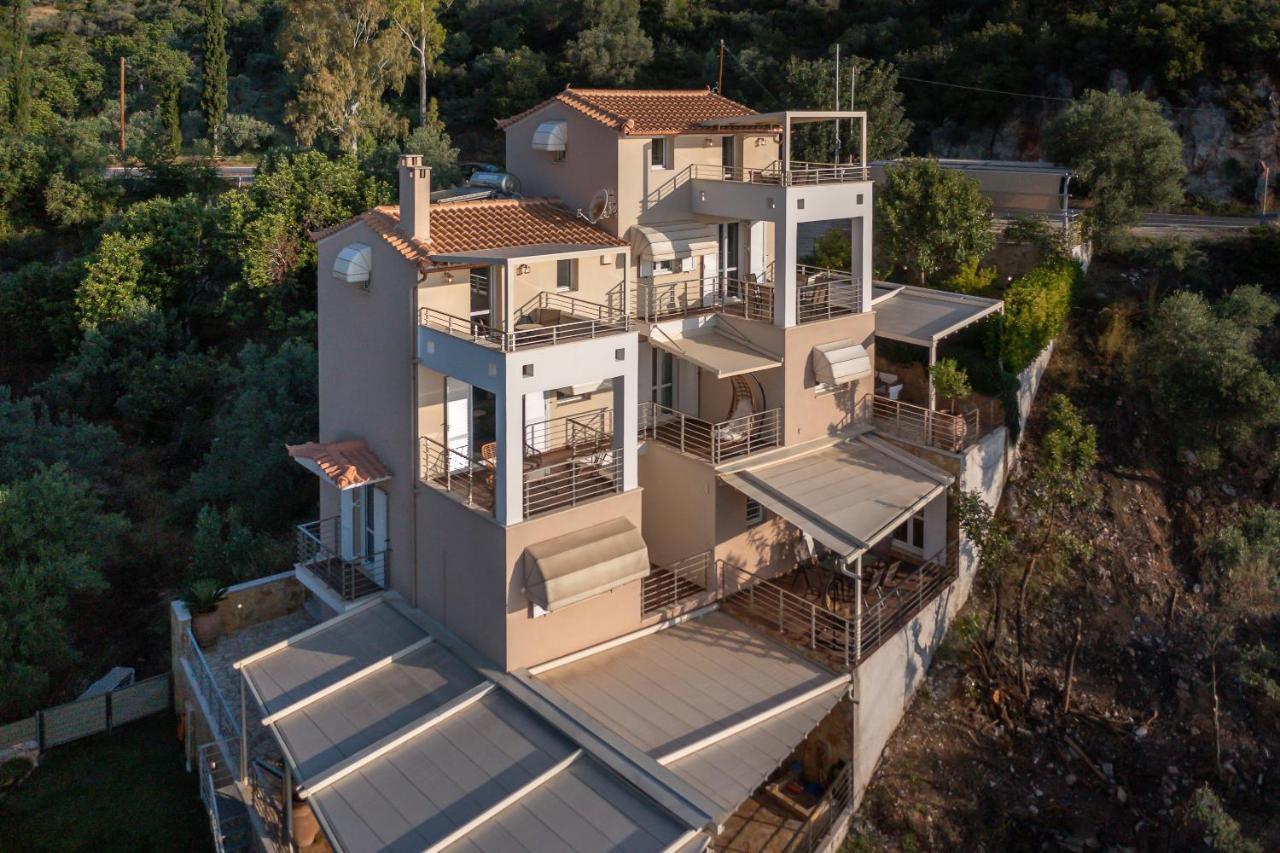 Nikole'S Villas Luxury 180M2 Tiros Bagian luar foto