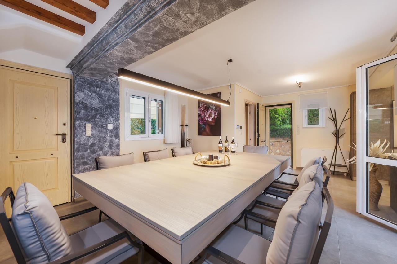 Nikole'S Villas Luxury 180M2 Tiros Bagian luar foto